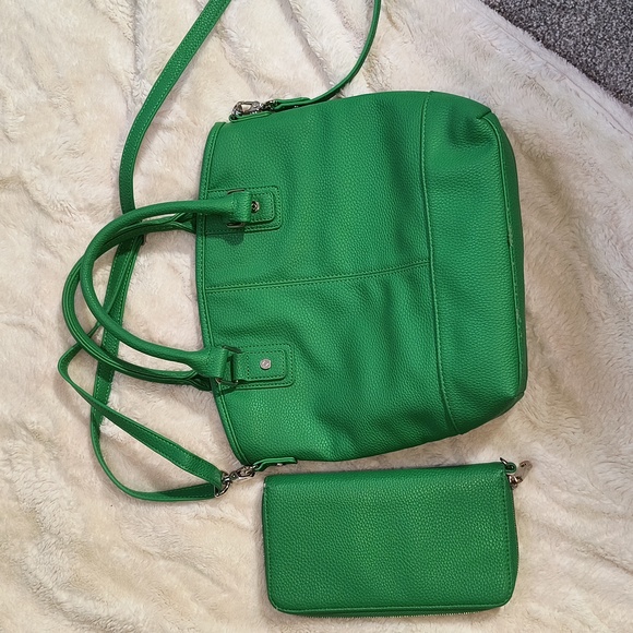 Jewell Cross Body Purse w/ Clutch Wallet - Picture 4 of 10